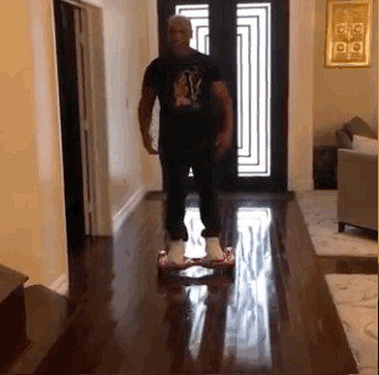 hoverboard mike tyson fail