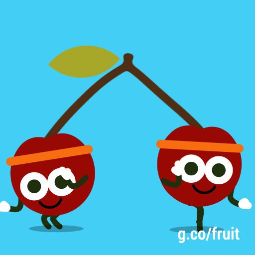 google cherry google doodle fruit games