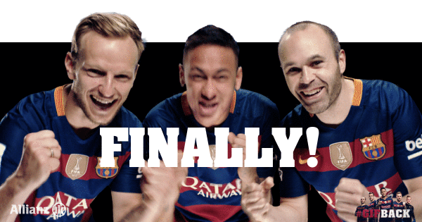 allianz football barcelona dare to