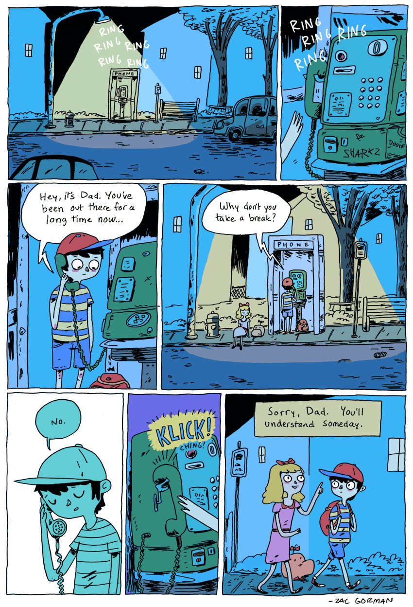 video games comics earthbound