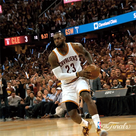 nba lebron james nba finals layup