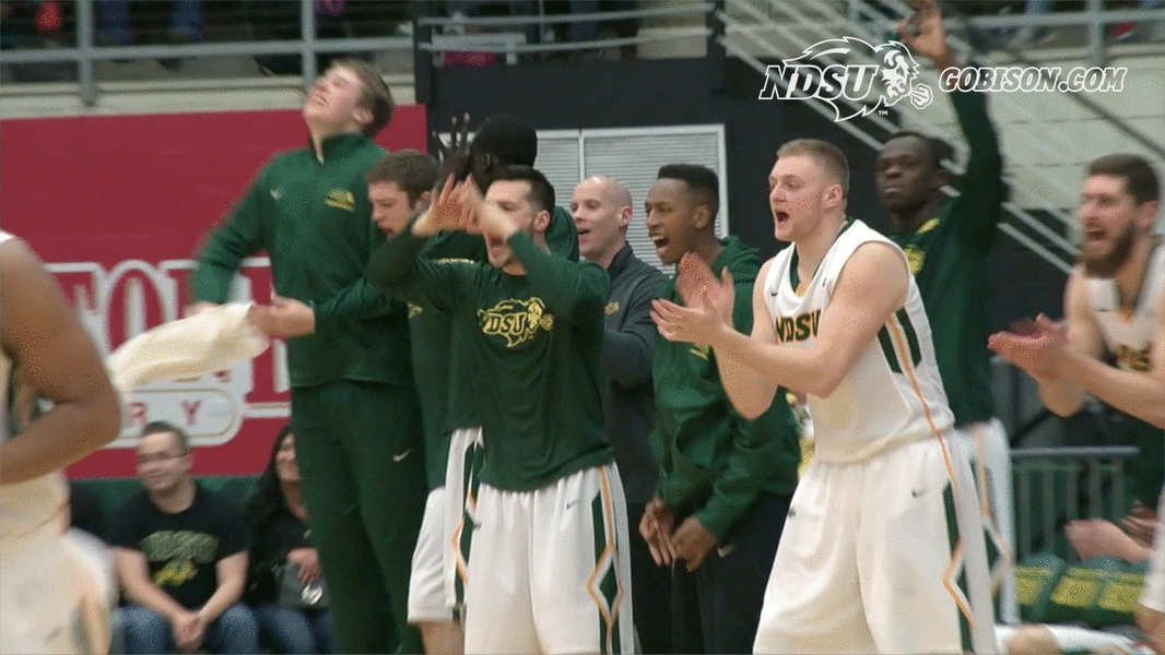 ndsuathletics ndsu basketball 3pt goggles