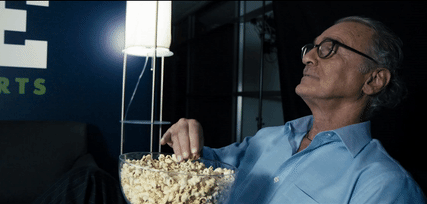 popcorn not impressed shep messsing