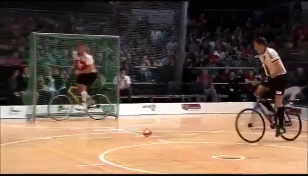 football bike court