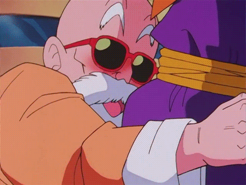 dragon ball z master roshi chichi
