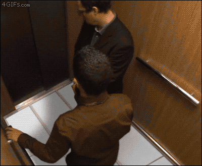 prank elevator trolling