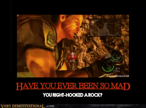 cheezburger video games resident evil punching