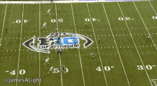 football michigan blitzing