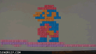 cheezburger video games mario stop motion
