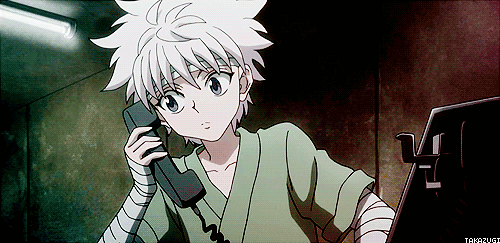 hunter x killua zoldyck animegifs
