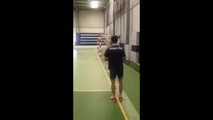shot trick handball