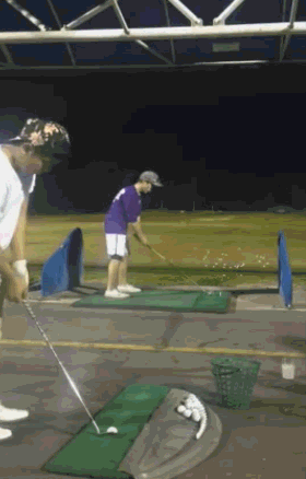 amazing golf trick