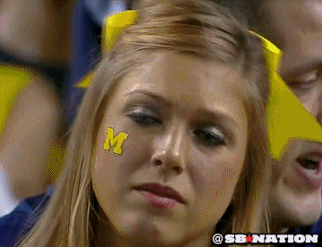 football michigan branding