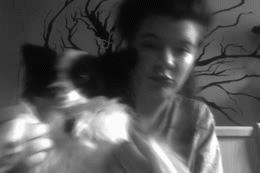 art black and white girl