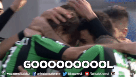 sassuolocalcio goal gol esultanza