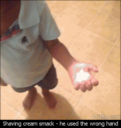 fail prank shaving cream