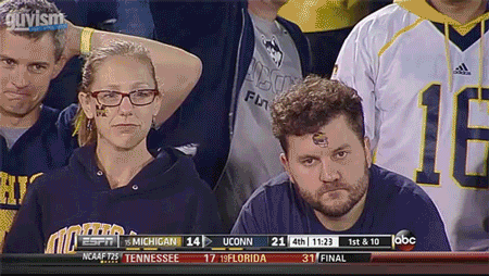 football michigan branding