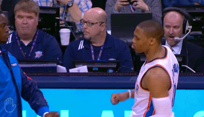 oklahoma city thunder russell westbrook reggie jackson