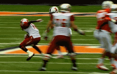 animated football illini