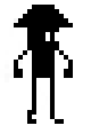 pixel art picture pixelatedcowboy