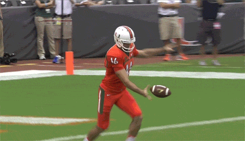 football pro flopping