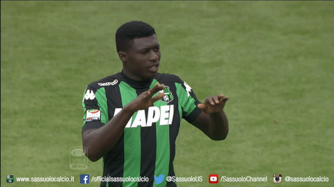 sassuolocalcio duncan abbraccio magnanelli