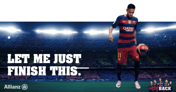 allianz football barcelona dare to