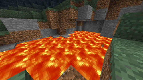 video games minecraft lava