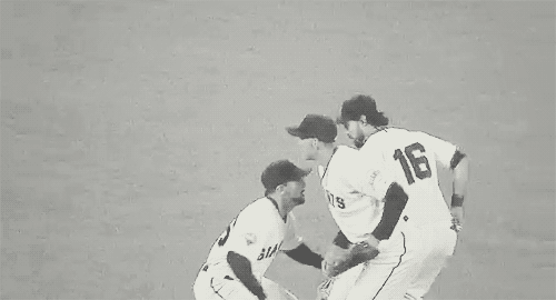 sf giants hunter pence andres torres