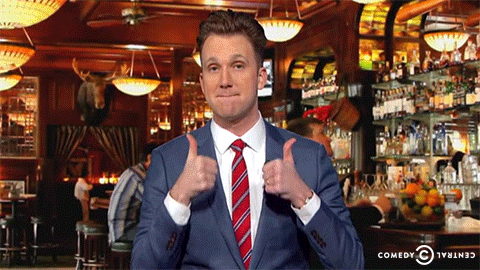 thedailyshow thumbs up good job great