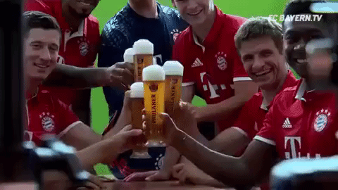 fcbayern soccer photoshoot