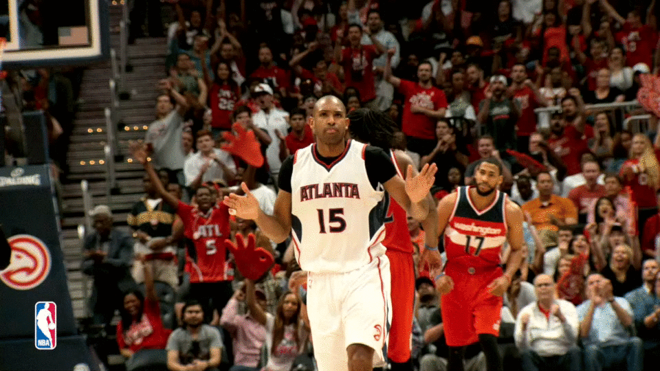 nba basketball clap al horford