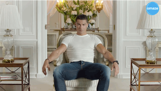 omaze cristiano ronaldo