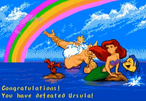 disney video games the little mermaid