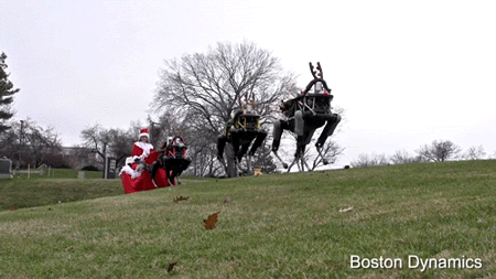 digg robots reindeer scary christmas