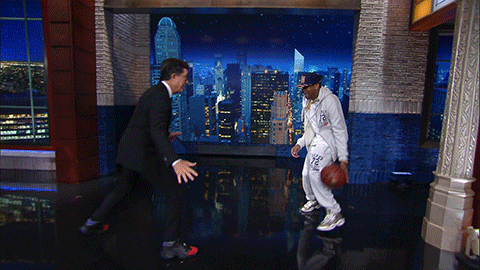 colbertlateshow stephen colbert late show allen iverson