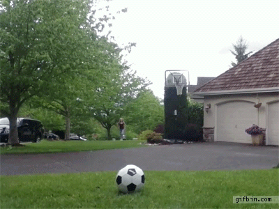 soccer trick shot