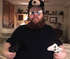 video games stephen fry beard guy