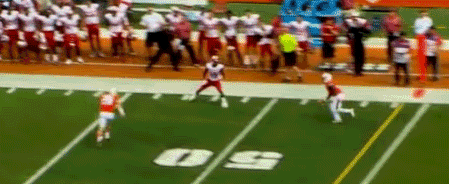 animated football illini