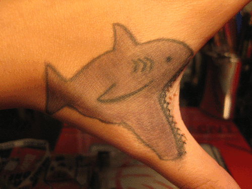 fish trick tattoo