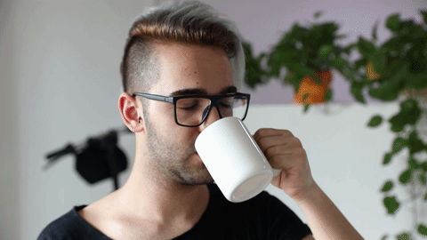 prank middle finger mug