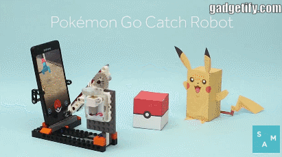 pokemon robot catch