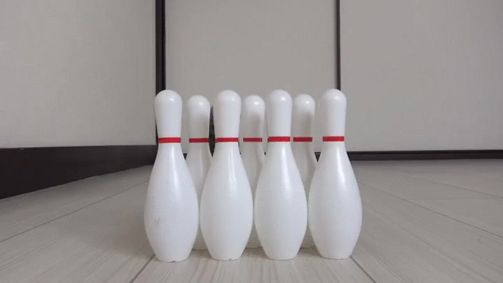 cats bowling kitteh