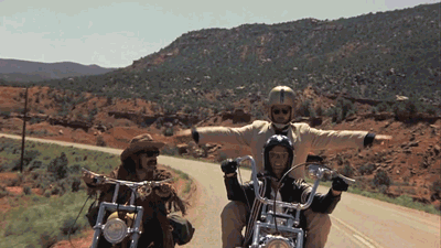 jack nicholson motorcycle easy rider