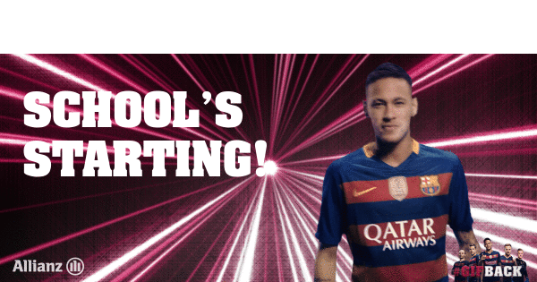 allianz football barcelona dare to