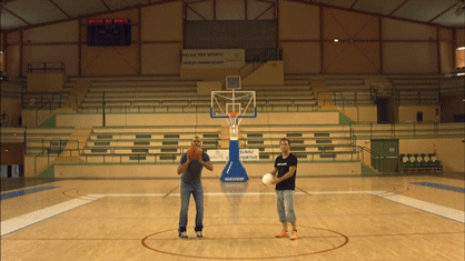 trick shots court