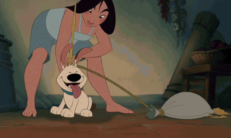 disney dog mulan national pet day