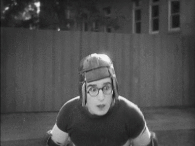 dog football silent film