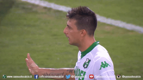 sassuolocalcio francesco acerbi urlo