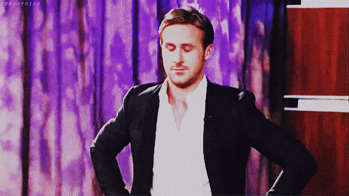 eye roll ryan gosling